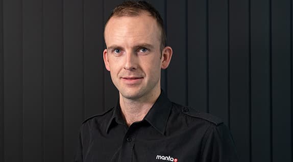 Portrait of Hayden Reeves, Product Manager